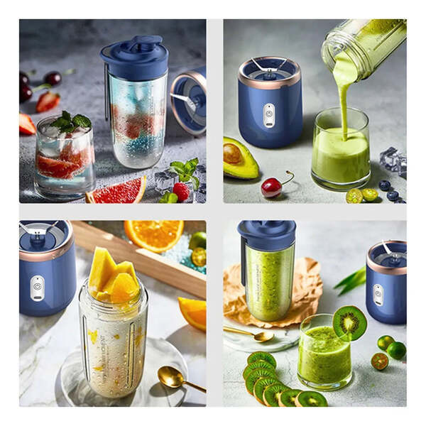 Liquidificador Portátil 6 Lâminas Recarregável