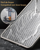 Tábua de Corte Dupla Face em Aço Inox