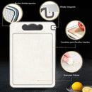 Tábua de Corte Dupla Face em Aço Inox