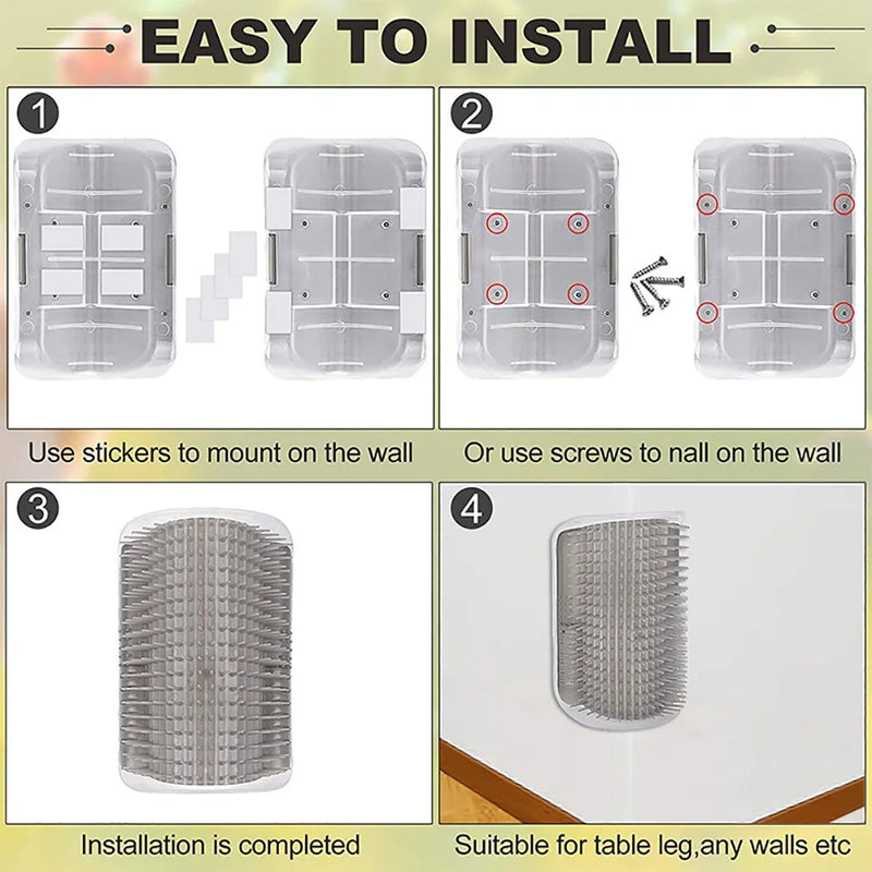 Escova Massageadora para Gatos