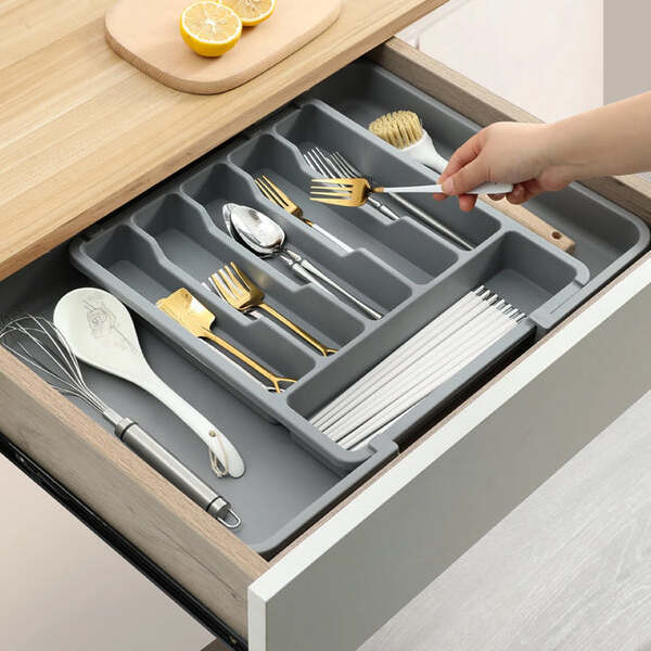 Organizador de Gavetas de Cozinha Expansível