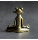 Incensário Zen Sapo em Cobre Maciço