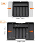 Organizador de Gavetas de Cozinha Expansível