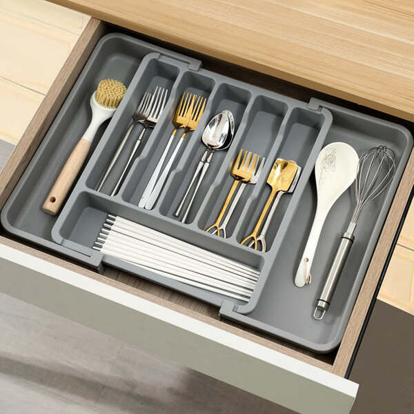 Organizador de Gavetas de Cozinha Expansível