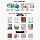 Adesivos de Espelho Hexagonais 45 Peças