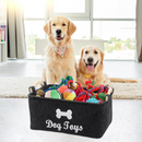 Cesta Organizador de Brinquedos para Pets